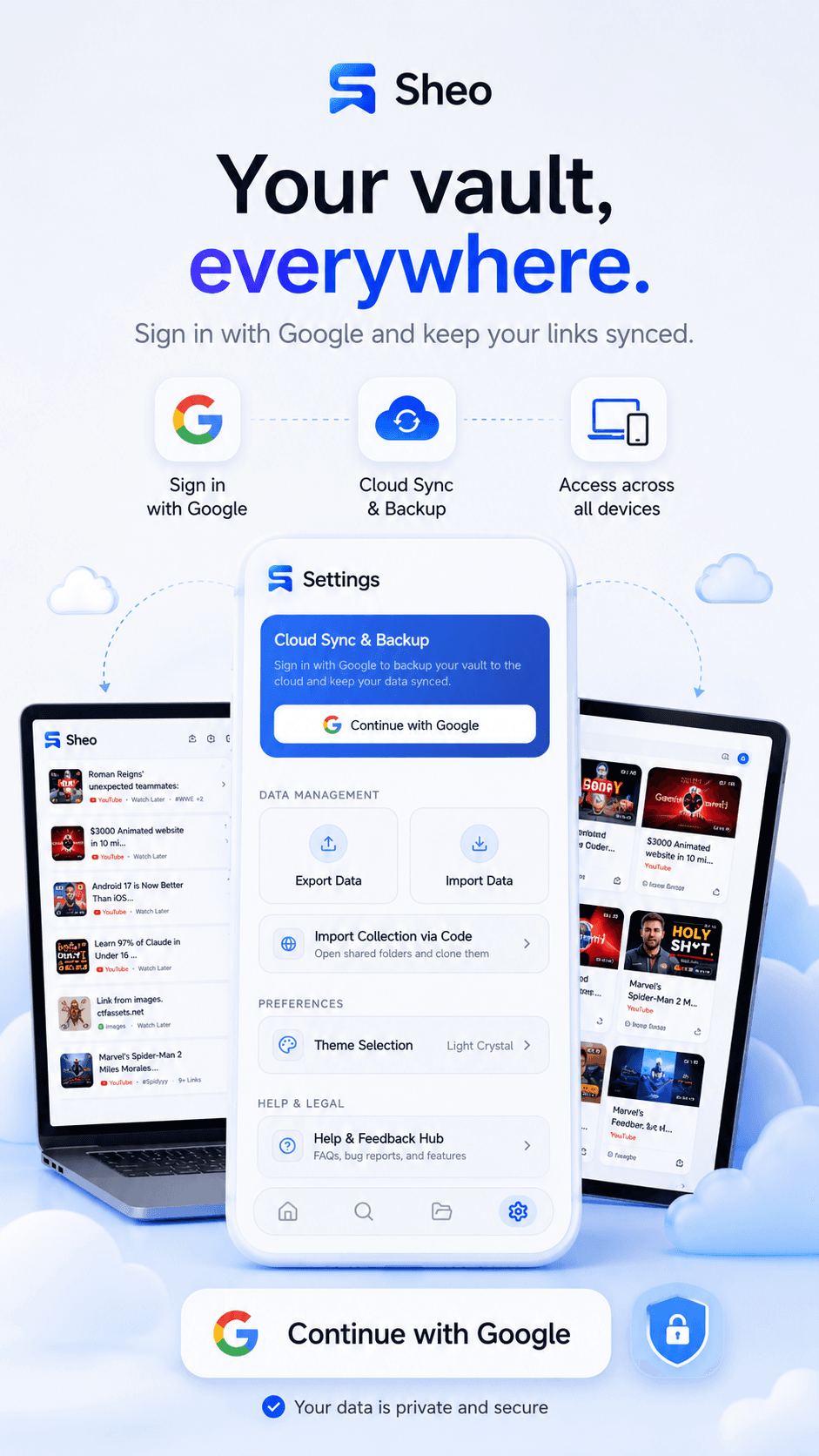 Sheo Login and Sync